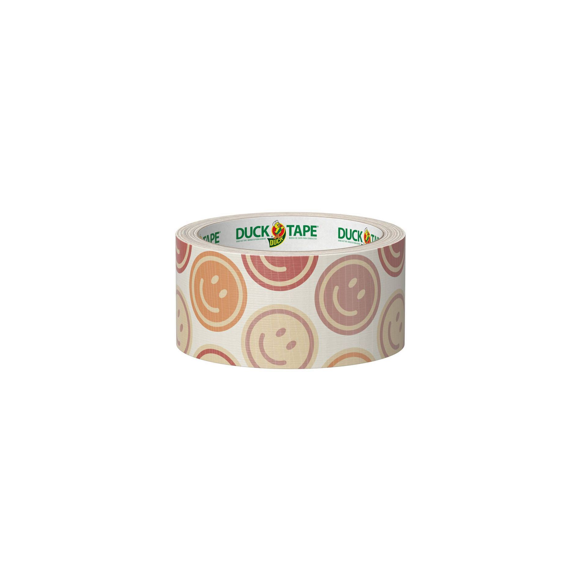 Duck 1.88"X10yd Smiley Face Duct Tape Multicolored