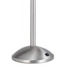 Pacific Coast Lighting 25 3/4" High Modern Desk Lamp Adjustable Height Silver Brushed Nickel Finish Metal Single White Shade Home Office Living Room - 3 of 3