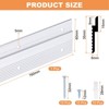 Unique Bargains Wall Mounting French Cleat Z-Clip Supports Picture Hangers - 2 of 3