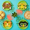 Blue Panda 12 Pack Felt Animal Masks for Kids, Jungle Safari Party Favors for Birthday (7x7.2 in) - 2 of 4