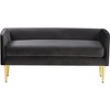 Meridian Furniture,Audrey Velvet Bench - 3 of 4