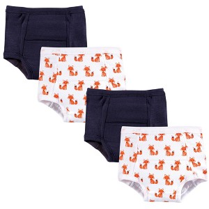 Hudson Baby Infant and Toddler Boy Cotton Training Pants, Foxes - 1 of 1