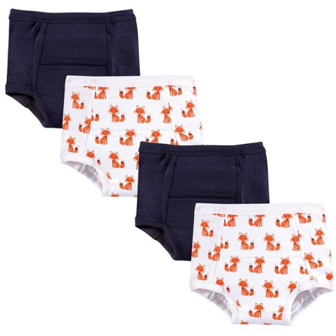 Hudson Baby Infant and Toddler Boy Cotton Training Pants, Foxes - image 1 of 1