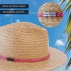 Nicole Miller New York Straw Sun Hats for Women - 3 of 4