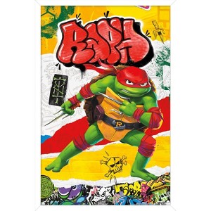 Trends International Teenage Mutant Ninja Turtles: Mutant Mayhem - Raphael Framed Wall Poster Prints - 1 of 4