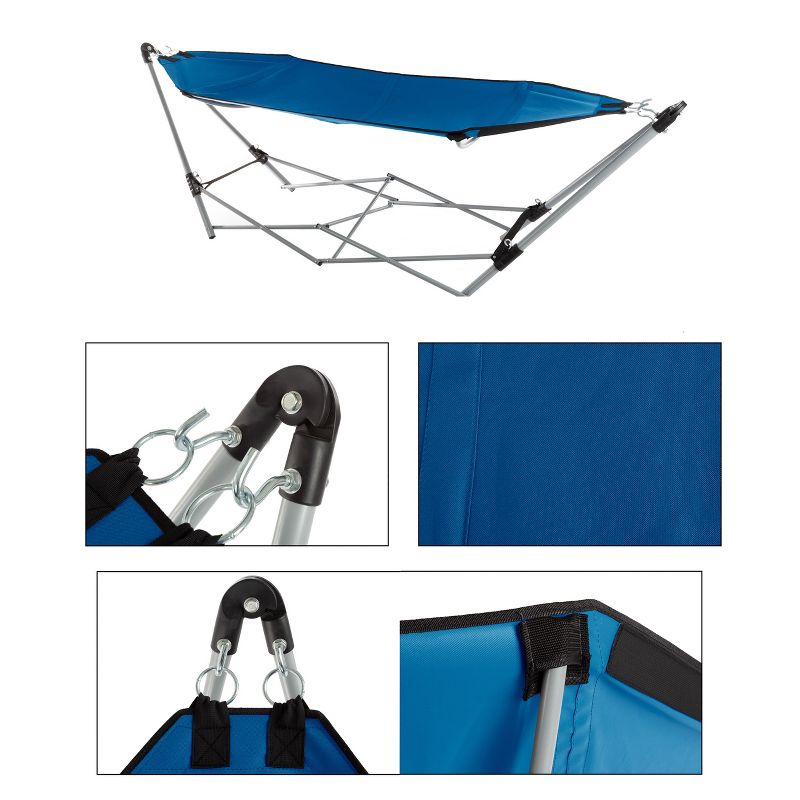 Hastings Home Portable Hammock with Stand, 2 of 6