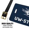 University of Wisconsin  Stout Primary Logo Luggage ID Tags Suitcase CarryOn Cards  Set of 2 - 2 of 4