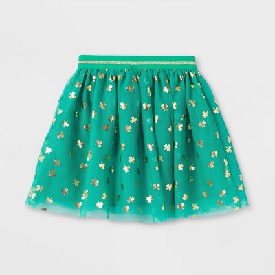 Girls' St. Patrick's Day Tutu Skirt - Cat & Jack™ Green
