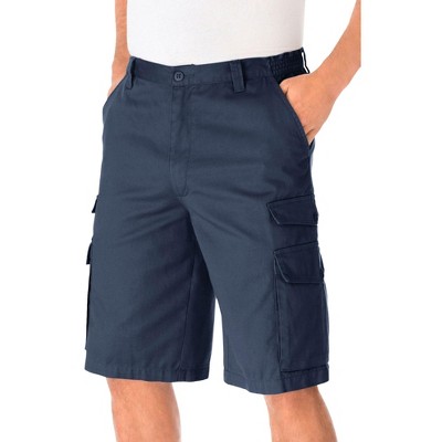 KingSize Men's Big & Tall 12" Side Elastic Cargo Shorts