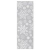 Christmas Area Rug Christmas Snowflakes Pattern Floor Cover - 3 of 4