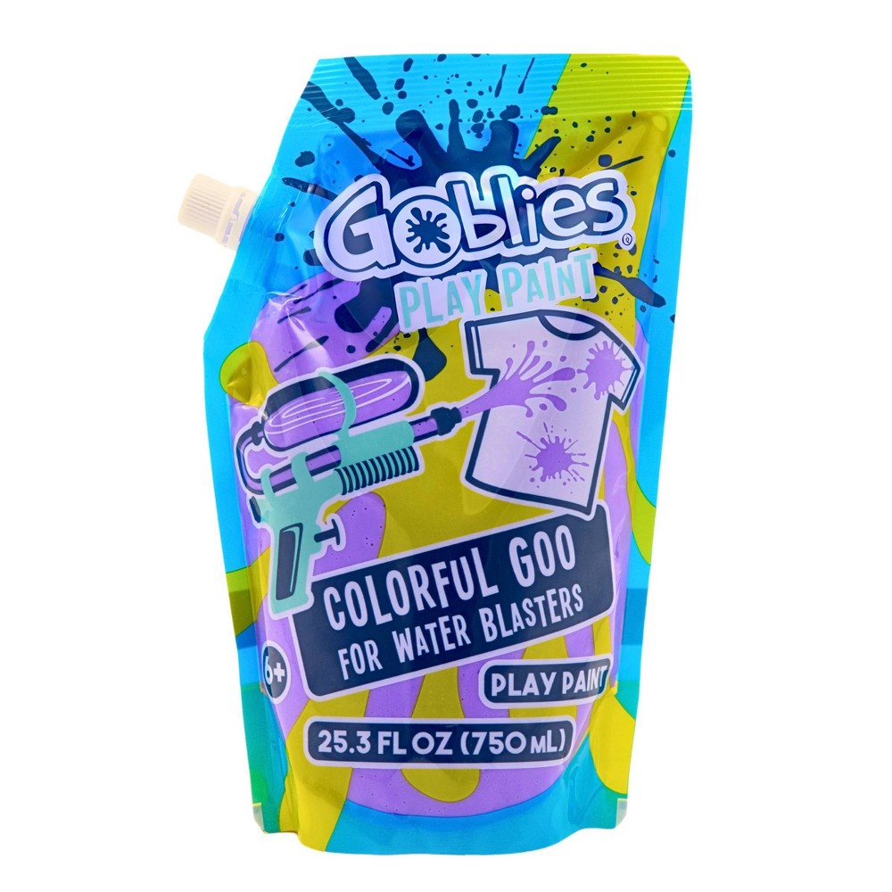 (Case Of 9 pieces) Goblies Play Paint 750ml - Purple( multiple colors) 