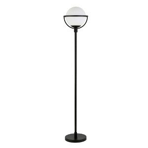 Hudson and Canal Globe and Stem Floor Lamp with Glass Shade - 1 of 4