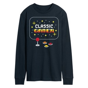 Men's - Instant Message - Classic Gamer Long Sleeve Graphic T-Shirt - 1 of 4