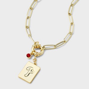 Bijoux Sport by Luv Aj MLB Gold Dog Tag Charm Necklace - 1 of 4