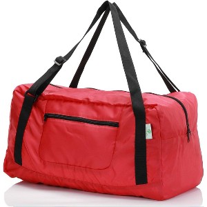 Unisex Foldable Travel Duffel Bag, Great for Gym, Travel Waterproof Stain Resistant - 1 of 4