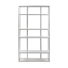 74" Grant Etagere Shelves White - Treasure Trove Accents: No Assembly, 5-Tier Display, MDF & Iron - 2 of 4