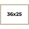 PosterPalooza | 36x25 Thin Barnwood Picture Frame, UV Acrylic, 2 Finishes - Grey and Black - 2 of 4