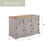 American Furniture Classics, Series Wood Buffet Sideboard - 2 of 4