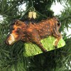 Old World Christmas 2.5 Inch Warthog Ornament Pig Tree Ornaments - 3 of 3