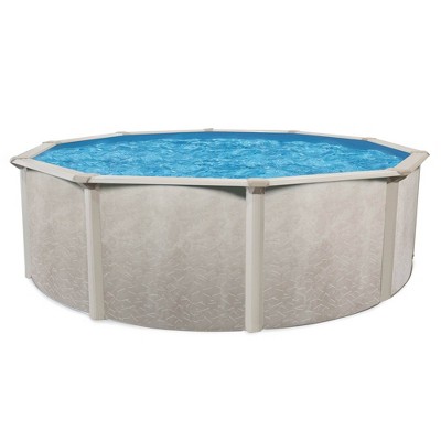 Aquarian Phoenix 15' x 52" Steel Frame DIY Family Size Above-Ground Backyard Pool – Pool Only (Accessories Sold Separately)