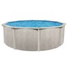 Aquarian Phoenix 18' x 52" Steel Frame Above-Ground Pool Kit, DIY Family Size Backyard Pool with Sand Filter Pump, Ladder, Liner, & Thru-Wall Skimmer - 2 of 4