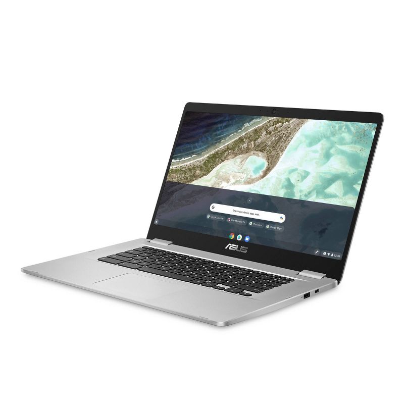 ASUS 15.6&#34; FHD Chromebook Laptop Intel Processor 4GB RAM 32GB Flash Storage - Silver - Model C523NA-TH42F, 3 of 11