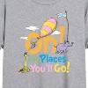Women's - Dr. Seuss - Oh! The Places You'll Go Oversized Graphic T-Shirt - 2 of 4