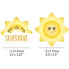 Big Dot of Happiness You Are My Sunshine - DIY Shaped Baby Shower or Birthday Party Cut-Outs - 24 Count - 2 of 3