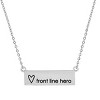 Steeltime 24" stainless steel Front Line Hero id necklace - 2 of 4
