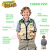 Nature Bound Green & Khaki Cargo Vest - Adventure Costume Top for Boys 5+ - 2 of 4