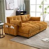 CAVINAS Sleeper Sofa Couch Bed, Oversized Chaise Lounge Chair with UPS Charging Port and Side Pocket - 4 of 4