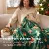 Christmas Throw Blanket for Couch - Soft and Warm Gingerbread Throw Blanket Christmas Decoration Gifts for Women - 3 of 4