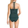 Lands' End Women's Texture V-neck Halter Tankini Swimsuit Top - 2 of 4
