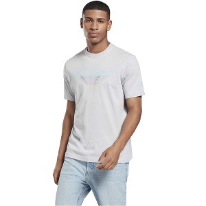 Reebok Mens Wonder Woman Graphic T-Shirt, Grey, Large - 1 of 3