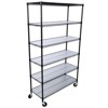 FONTOI Metal Storage Shelves, Adjustable Heavy Duty Shelving Unit, Standing Storage Rack Shelf Organizer - 2 of 4