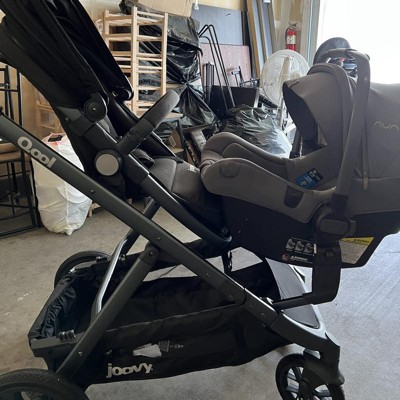  Joovy Qool Double Stroller with Maxi COSI/Cybex/Nuna