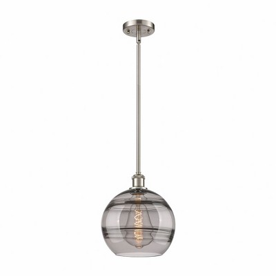 Rochester - 1 Light Stem Hung Mini Pendant In Industrial Style-11.63 Inches Tall and 10 Inches Wide