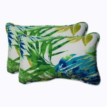 Blue Lumbar Pillow, Mint Green, Cobalt and Aqua Throw Pillows for Back  Support, Bed Decor Pillow, Toss Couch Pillows Set, Outdoor Lumbar 