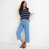 Lands' End Women's Denim High Rise Wide Leg Crop Jeans - 4 of 4