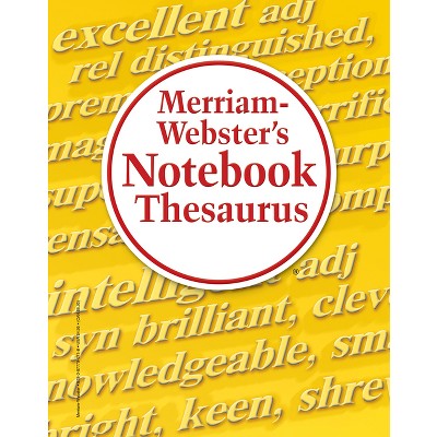 Merriam-webster's School Thesaurus - (hardcover) : Target