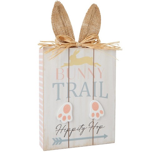 Generic Bunny Trail Tabletop Plaque : Target