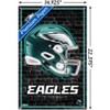 Trends International NFL Philadelphia Eagles - Neon Helmet 23 Unframed Wall Poster Prints - 3 of 4