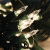 Joyfy 100 Count Clear Christmas String Lights, 19.4 FT Warm White Fairy Light Decor with Green Wire for Holiday Party Decoration Light - 2 of 4