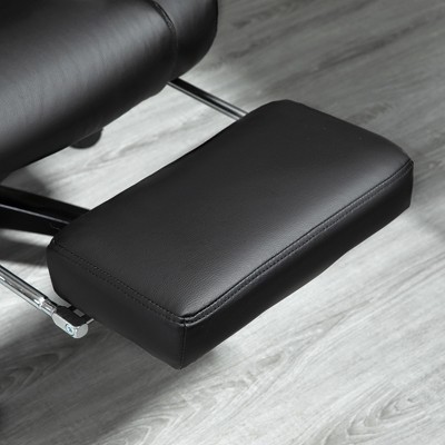 Black High Back Leather Swivel Executive Office Chair
