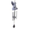 Roman 15.0 Inch Cat Memorial Windchime Pawprints Wings Heaven Bells And Wind Chimes - image 2 of 3