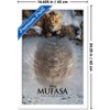 Trends International Disney Mufasa: The Lion King - One Sheet Framed Wall Poster Prints - 3 of 4