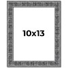 PosterPalooza | Photo Size Distressed Black Picture Frame - UV Acrylic, Foam Board Backing, Hanging Hardware - 2 of 4