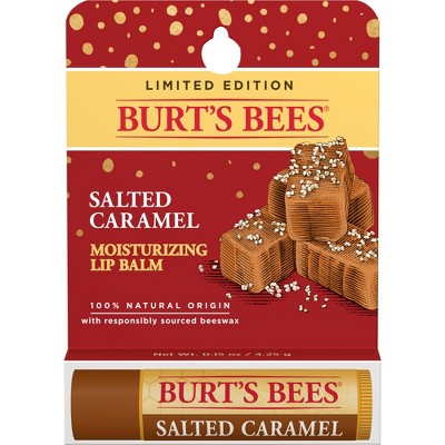 Burt's Bees Moisturizing Lip Balm - Salted Caramel - 0.15oz