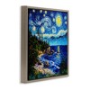 Stupell Industries Acadia National Park Post Impressionist Floating Frame Canvas Art - 2 of 4