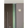 Elegant Lighting Raine Integrated LED wall sconce in silver - 3 of 3